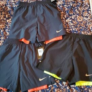 Bnwt boys nike shorts 3 pairs dri fit